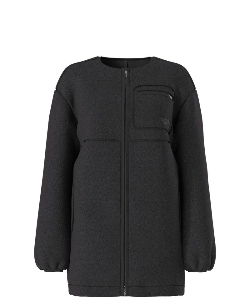 THE NORTH FACE WOMENS EXTREME PILE SWEATER 25, Color: TNF BLACK, Size: SMALL