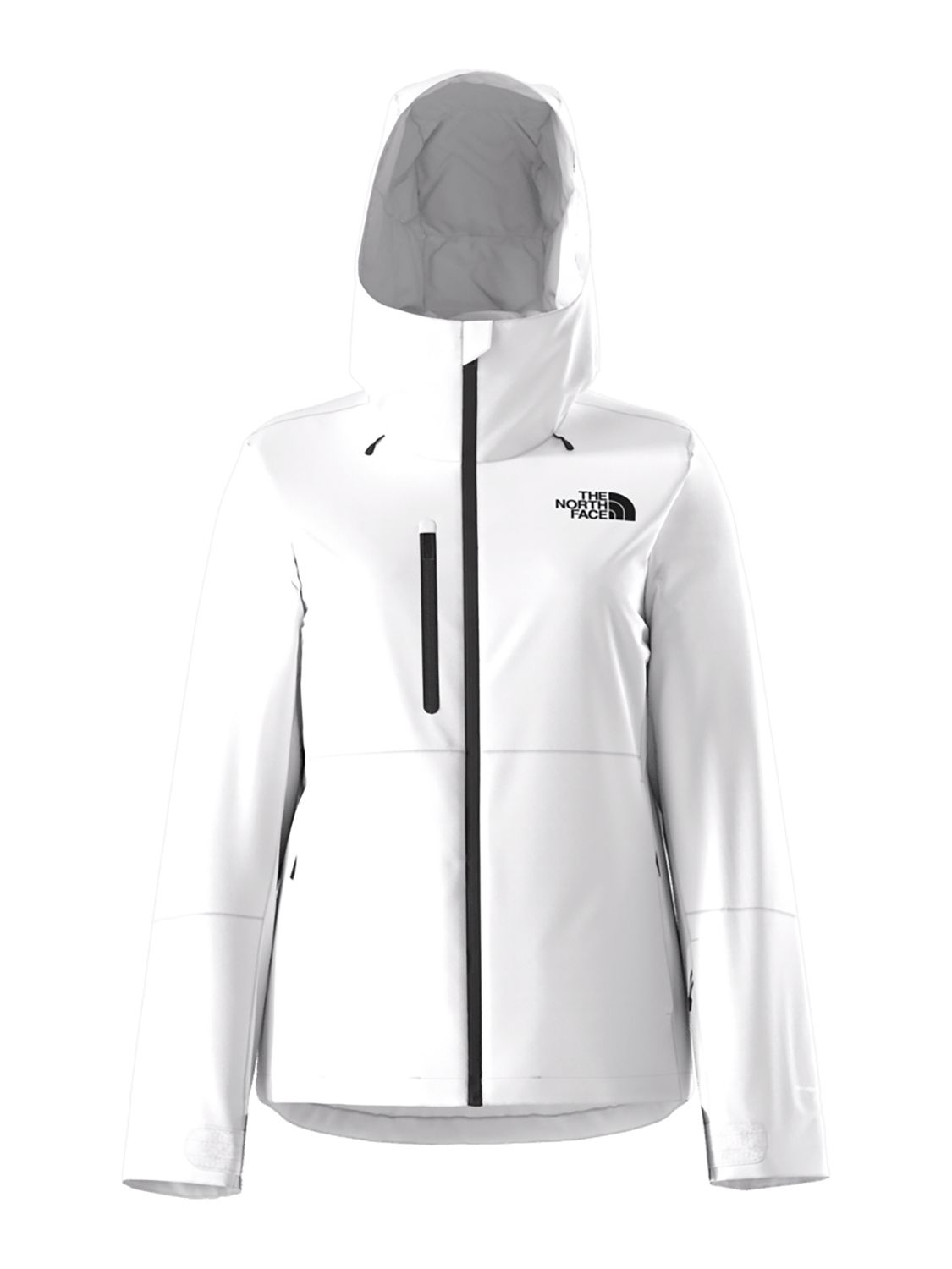 THE NORTH FACE WOMENS DESCENDIT WINTER JACKET 25, Color: TNF WHITE, Size: XS
