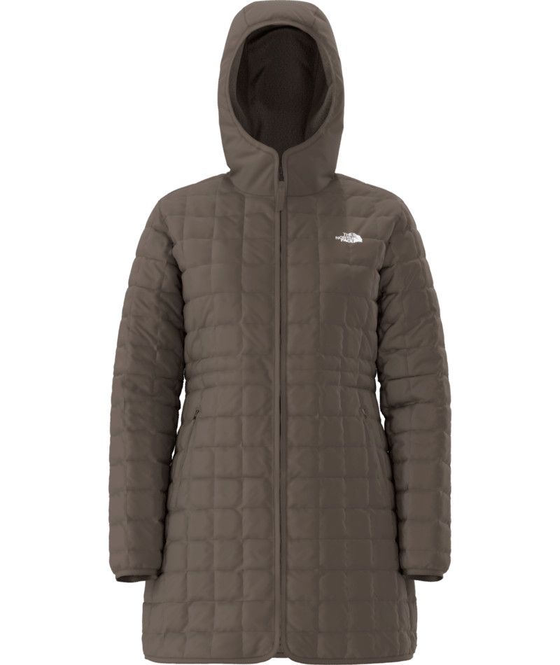 THE NORTH FACE WOMENS JUNCTION INSULATED PARKA WINTER JACKET 25, Color: SMOKEY BROWN, Size: XL