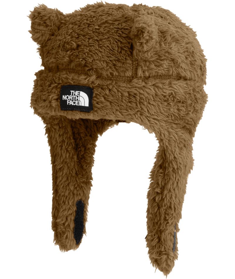 THE NORTH FACE YOUTH BABY BEAR SUAVE OSO BEANIE WINTER HAT 25, Color: UTILITY BROWN, Size: 6-24M