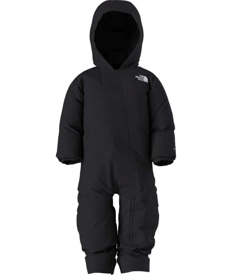 THE NORTH FACE YOUTH BABY FREEDOM SNOW ONE PIECE OUTFIT 25, Color: TNF BLACK-NPF, Size: 6-12M