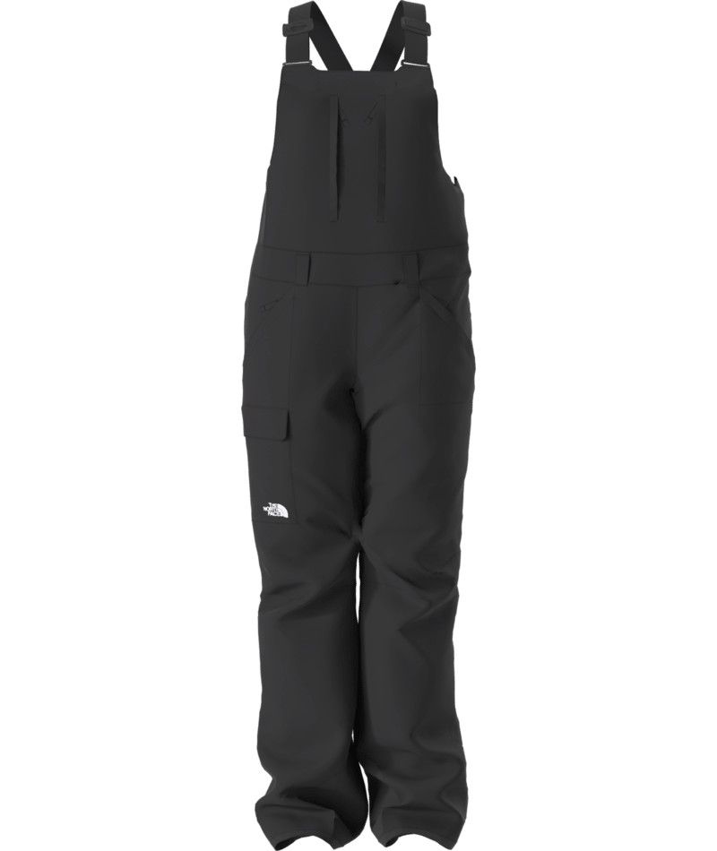 THE NORTH FACE WOMENS FREEDOM INSULATED BIB SNOW PANT 26, Length: SHORT, Size: XS, Color: TNF BLACK/NPF