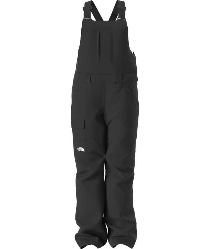 THE NORTH FACE WOMENS FREEDOM INSULATED BIB SNOW PANT 26, COLOR: TNF BLACK/NPF, SIZE: XS, LENGTH: SHORT