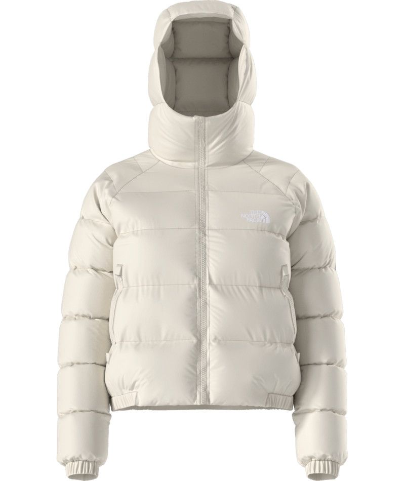 THE NORTH FACE WOMENS HYDRENALITE™ DOWN HOODED WINTER JACKET 26, Color: WHITE DUNE, Size: XS