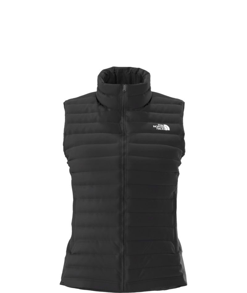 THE NORTH FACE WOMENS CANYONLANDS HYBRID VEST 26, Color: TNF BLACK/NPF, Size: XS