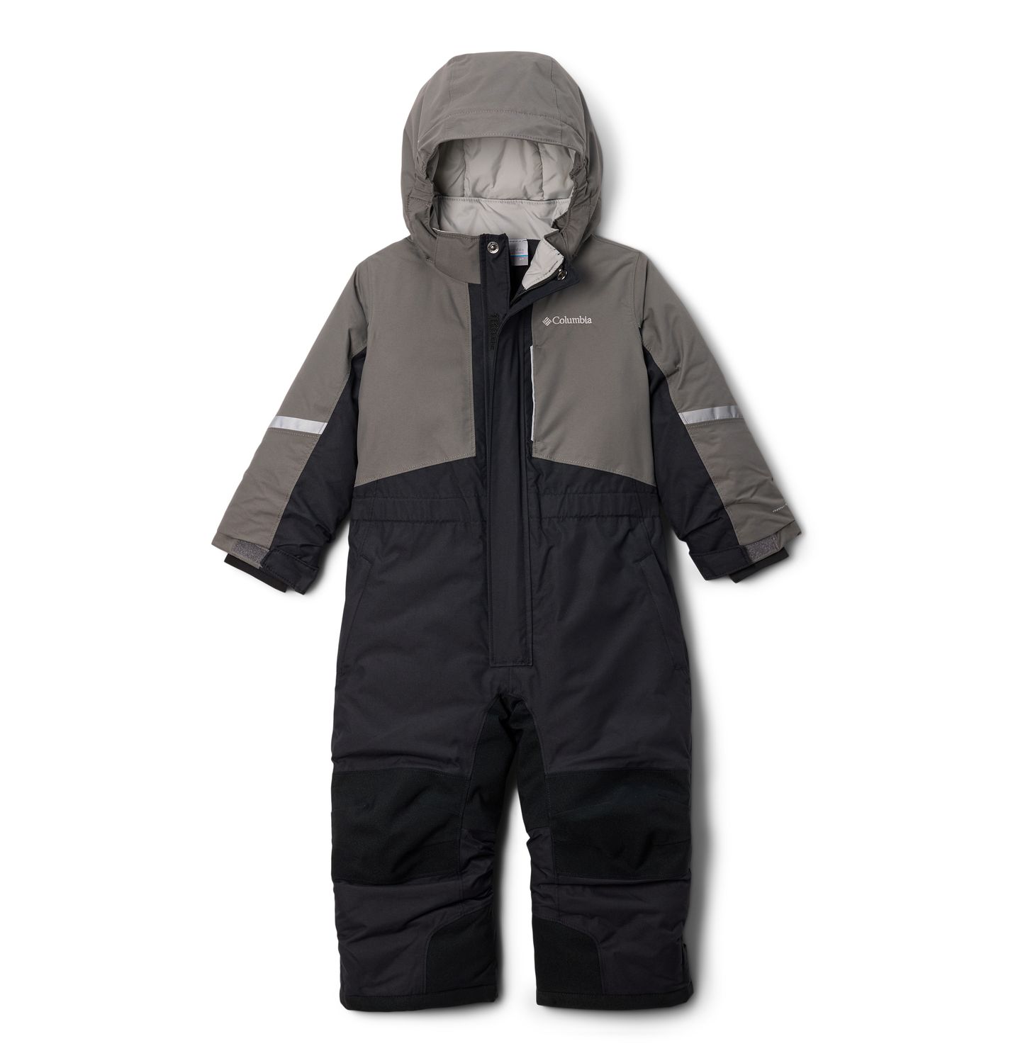 MAIN IMAGE OF COLUMBIA YOUTH BUGA™ III ONE PIECE OUTFIT IN BLACK/CITY GREY 2T WITH BREATHABLE WATER…