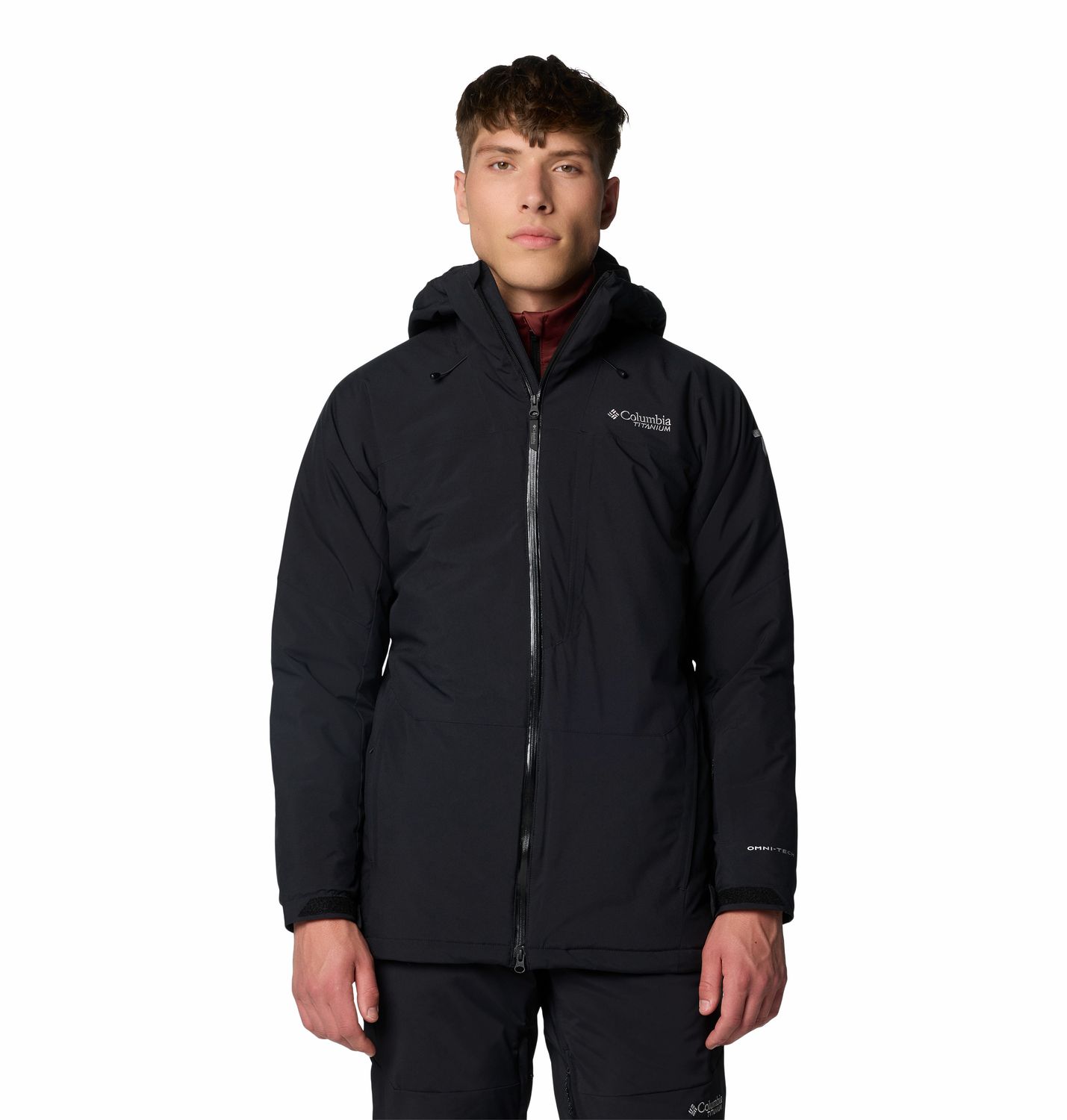 MAIN IMAGE OF COLUMBIA MENS WINTER DISTRICT™ III WINTER JACKET IN BLACK MEDIUM WITH SKI PASS POCKET…