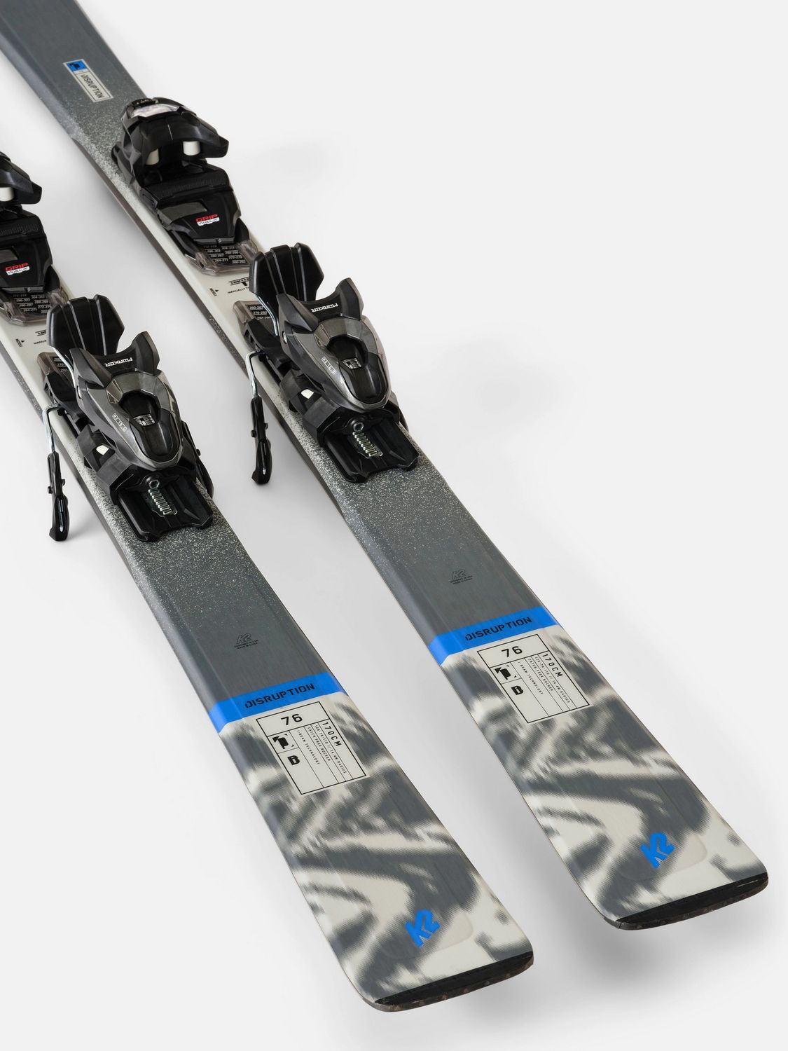 K2 Mens Disruption 76 W/Quikclik Free Downhill Skis