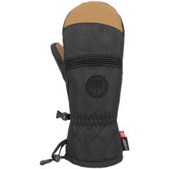 BACK OF HAND VIEW OF 686 WOMENS JUBILEE MITTEN FEATURES WATERPROOFING, INFILOFT® INSULATION, AND WR…