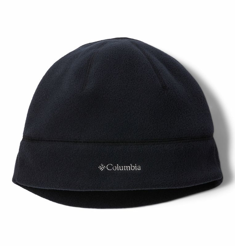 FRONT VIEW OF COLUMBIA YOUTH FAST TREK™ II BEANIE WINTER HAT WITH STRETCH FIT AND LIGHTWEIGHT