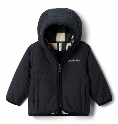 FRONT VIEW OF COLUMBIA YOUTH DOUBLE TROUBLE™ II WINTER JACKET WITH MEDIUM WARMTH AND REVERSIBLE