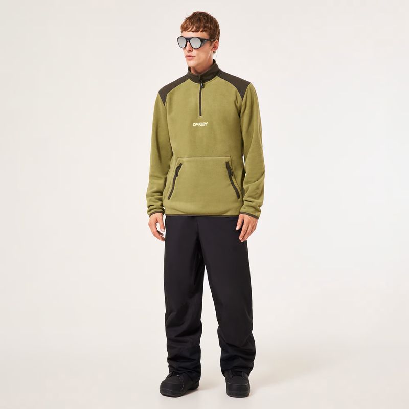 FRONT VIEW OF OAKLEY MENS TC CAMBER RC SHELL SNOW PANT WITH DURABILITY AND WATERPROOF