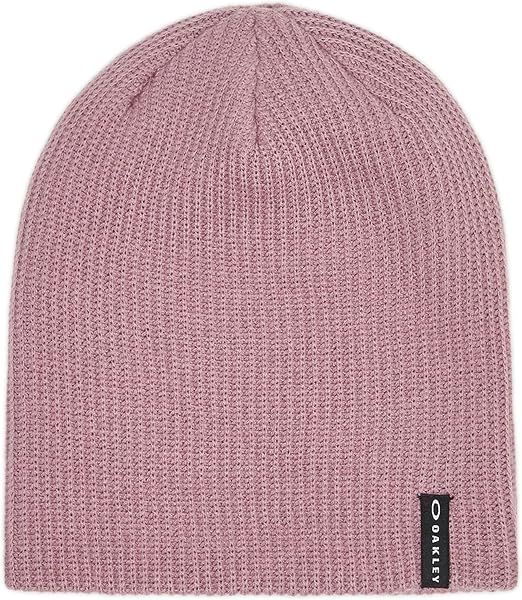 FRONT VIEW OF OAKLEY UNISEX BACK BONE BEANIE 2.0 WINTER HAT WITH WARMTH