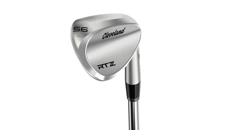 FRONT VIEW OF CLEVELAND UNISEX RTZ TOUR SATIN WEDGE WITH Z-ALLOY