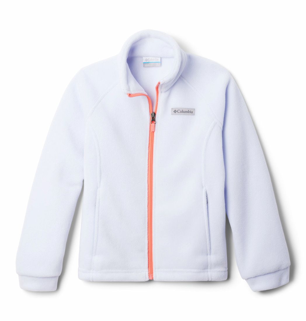 MAIN IMAGE OF COLUMBIA YOUTH GIRLS BENTON SPRINGS™ FLEECE SWEATER IN SNOWDRIFT XXS
