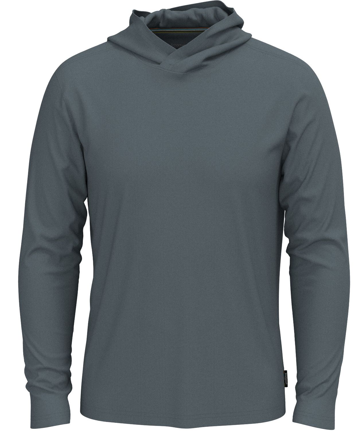 SMARTWOOL MENS HOODIE 25, Color: PEWTER BLUE, Size: SMALL