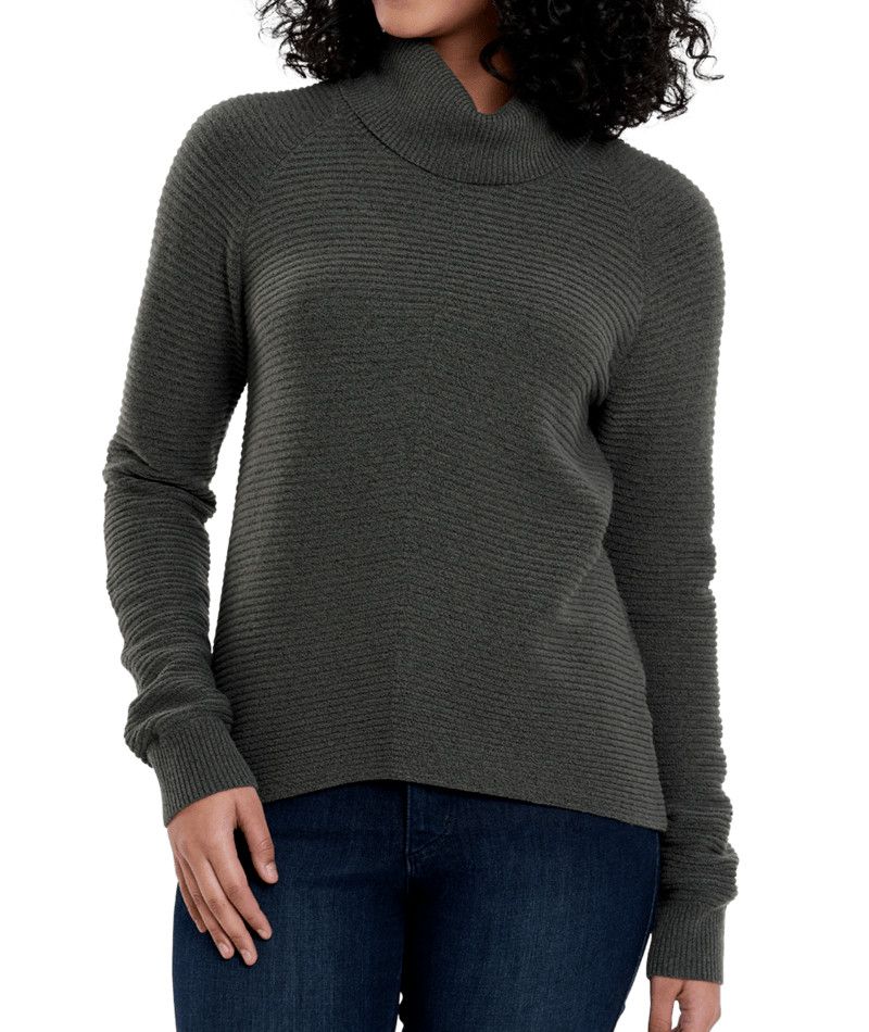 KUHL WOMENS SOLACE SWEATER 25, Color: SOFT PINE, Size: XS