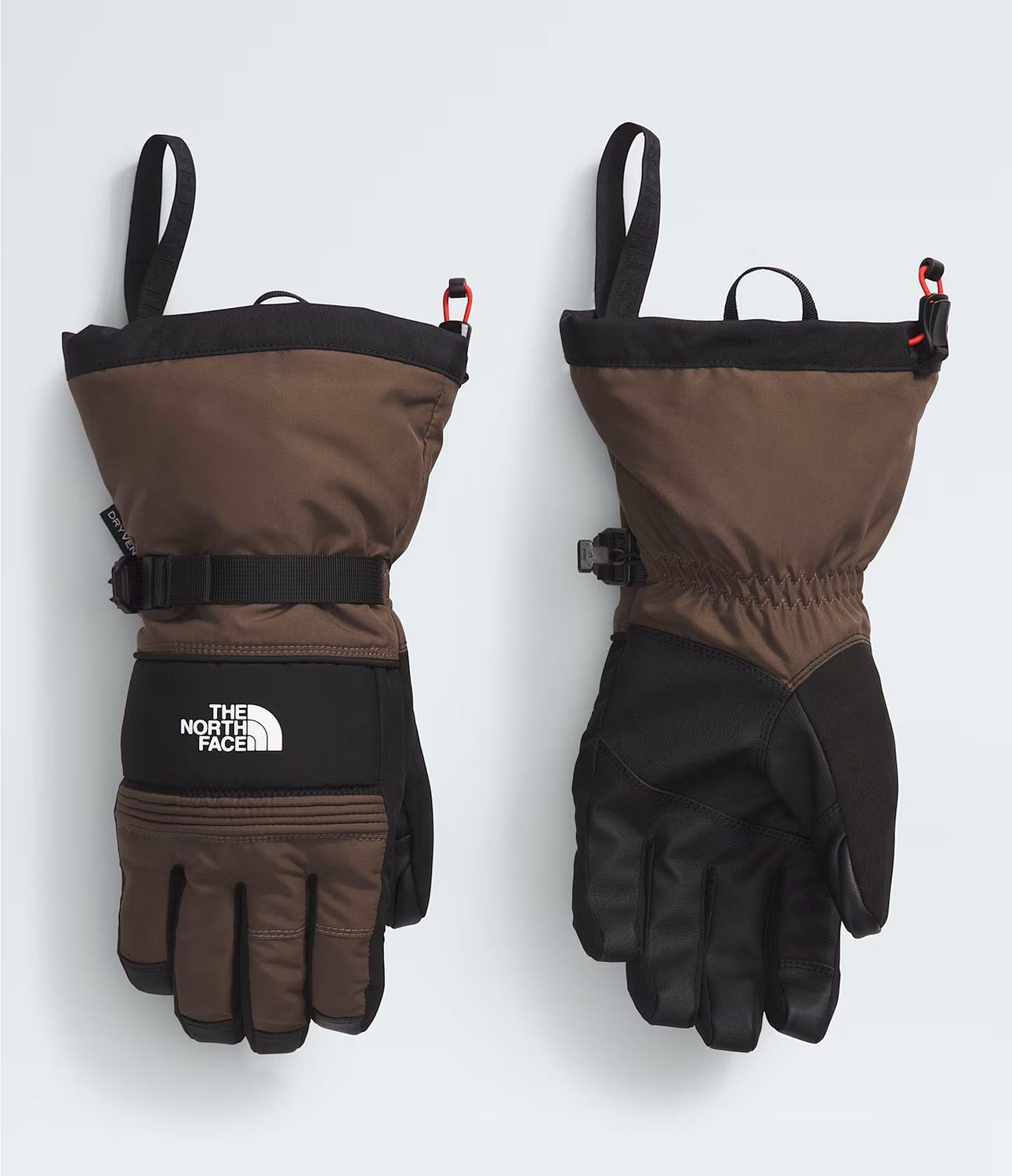 THE NORTH FACE MENS MONTANA SKI GLOVE 25, Color: SMOKEY BROWN, Size: SMALL