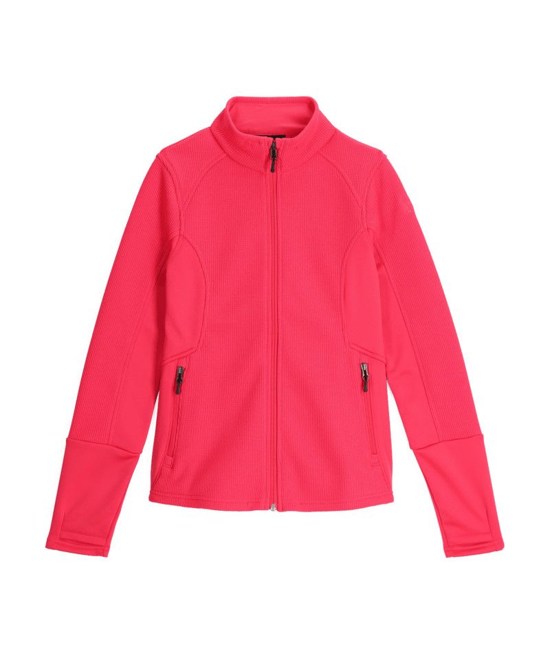 SPYDER WOMENS BANDITA SWEATER 25, Color: PRISM PINK, Size: SMALL