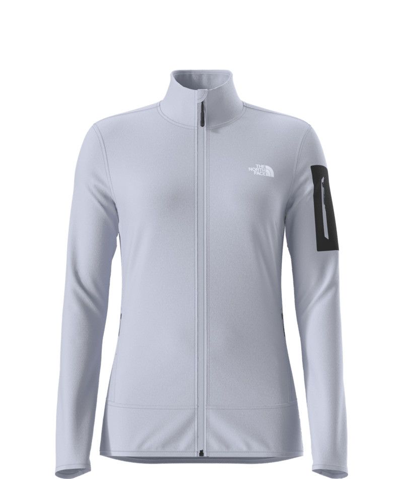 MAIN IMAGE OF THE NORTH FACE WOMENS MISTYESCAPE FLEECE SWEATER IN MYSTIC HAZE/TNF BLACK XS