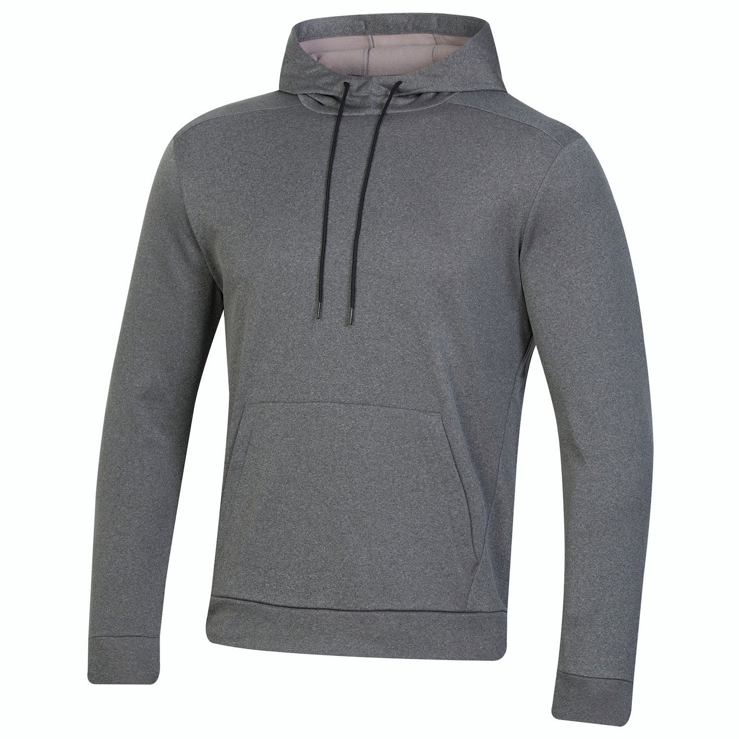 UNDER ARMOUR MENS ARMOUR FLEECE HOODIE 24, Color: CARBON HEATHER, Size: MEDIUM