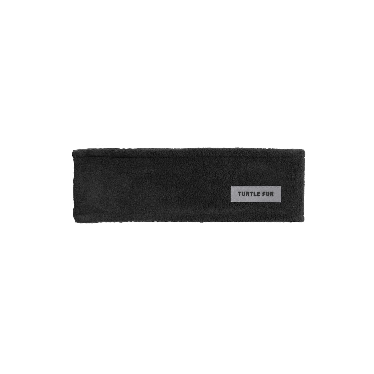 TURTLE FUR UNISEX CHELONIA 150 FLEECE DOUBLE-LAYER HEADBAND 25, Color: BLACK, Size: O/S