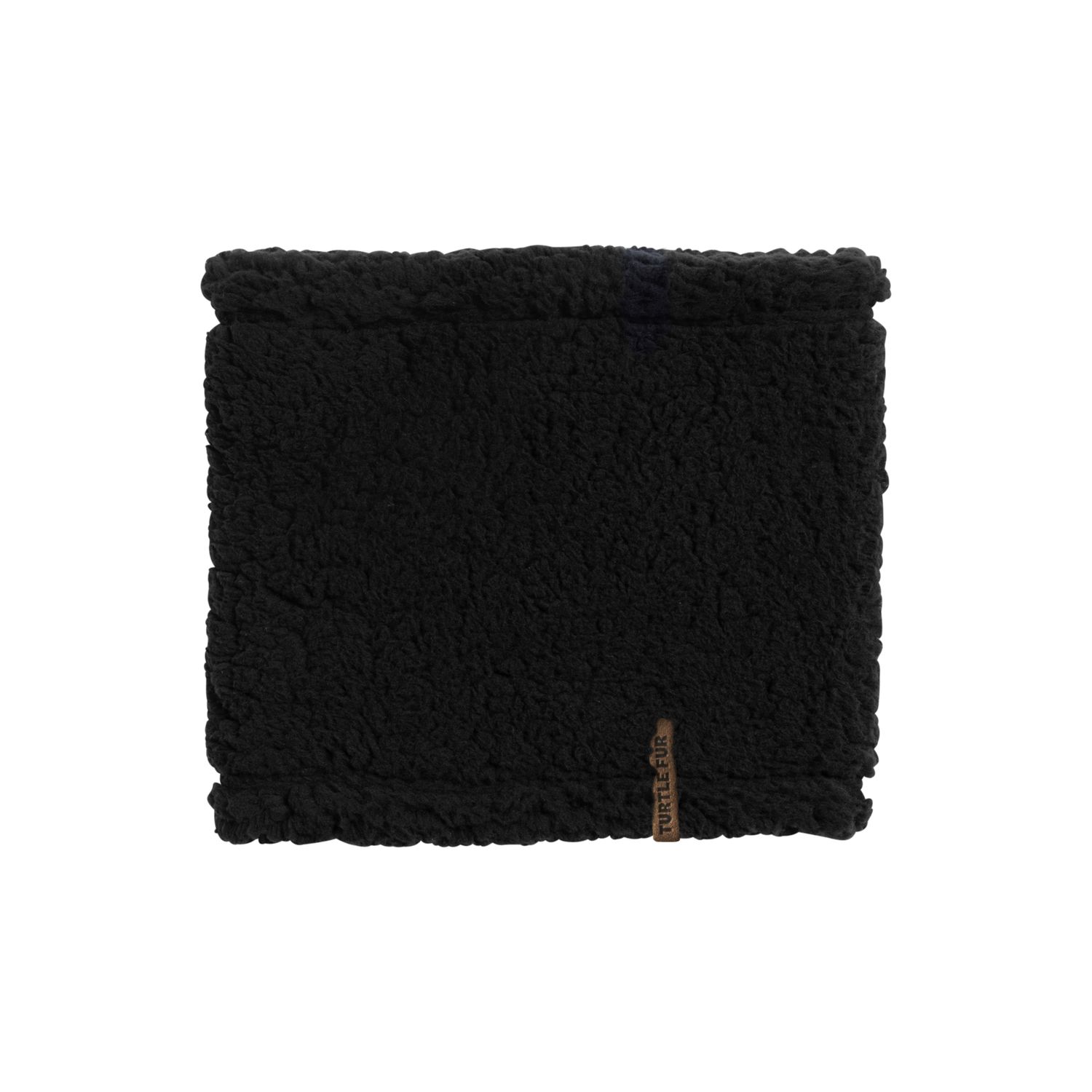 TURTLE FUR UNISEX COMFORT LUSH NECK WARMER NECK GAITER 26, Color: BLACK, Size: O/S