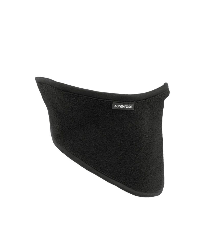 SEIRUS UNISEX POLAR SCARF™ FACE MASK 26, Color: BLACK, Size: S/M
