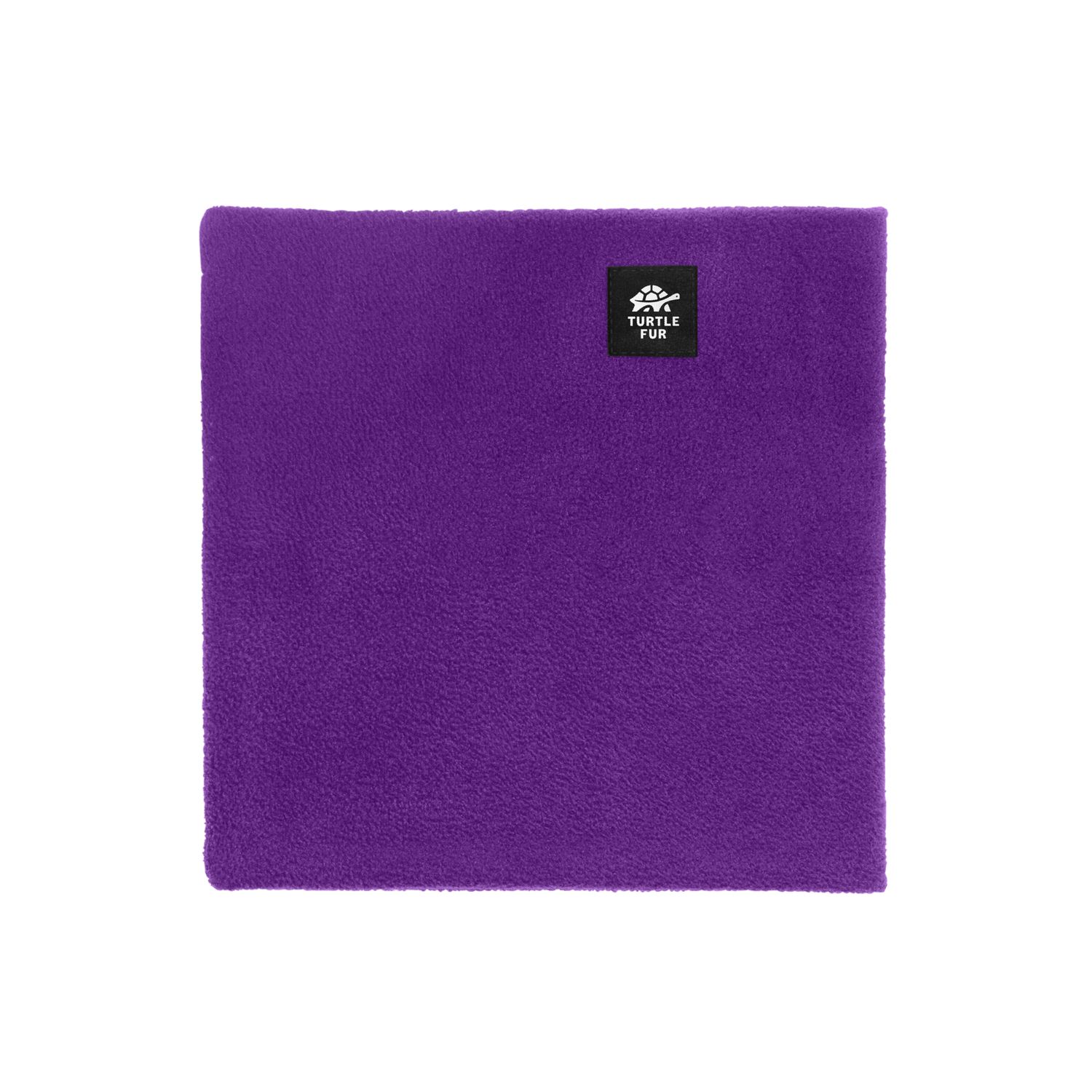 TURTLE FUR YOUTH CHELONIA 150 FLEECE DOUBLE-LAYER NECK GAITER 25, Color: ROYAL PURPLE, Size: O/S