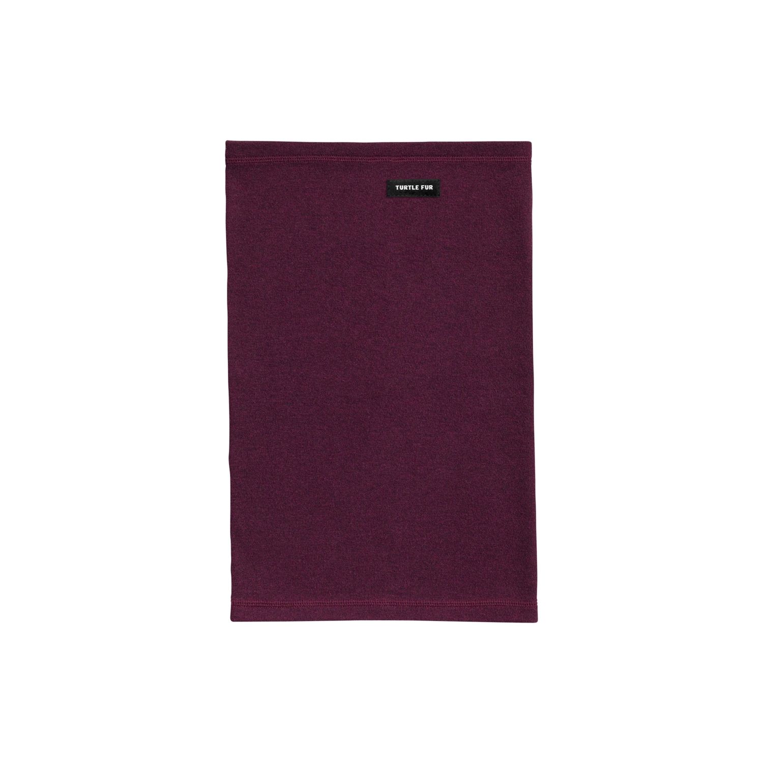 TURTLE FUR UNISEX COMFORT LUXE TUBE NECK GAITER 25, Color: GARNET, Size: O/S