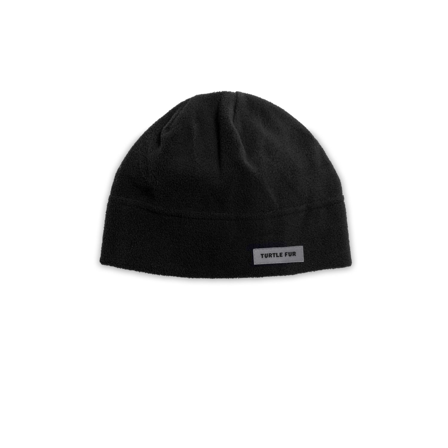TURTLE FUR UNISEX CHELONIA 150™ FLEECE BEANIE WINTER HAT 26, Color: BLACK, Size: O/S
