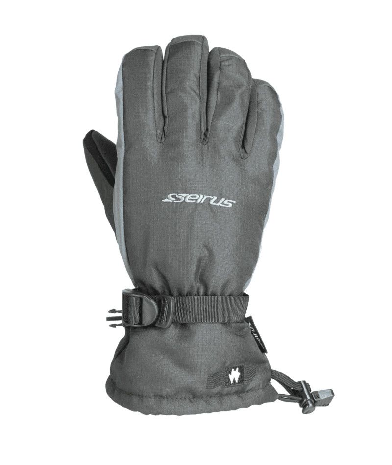 SEIRUS UNISEX HEATWAVE™ ACCEL™ GLOVE 26, Color: BLACK/CHARCOAL, Size: SMALL