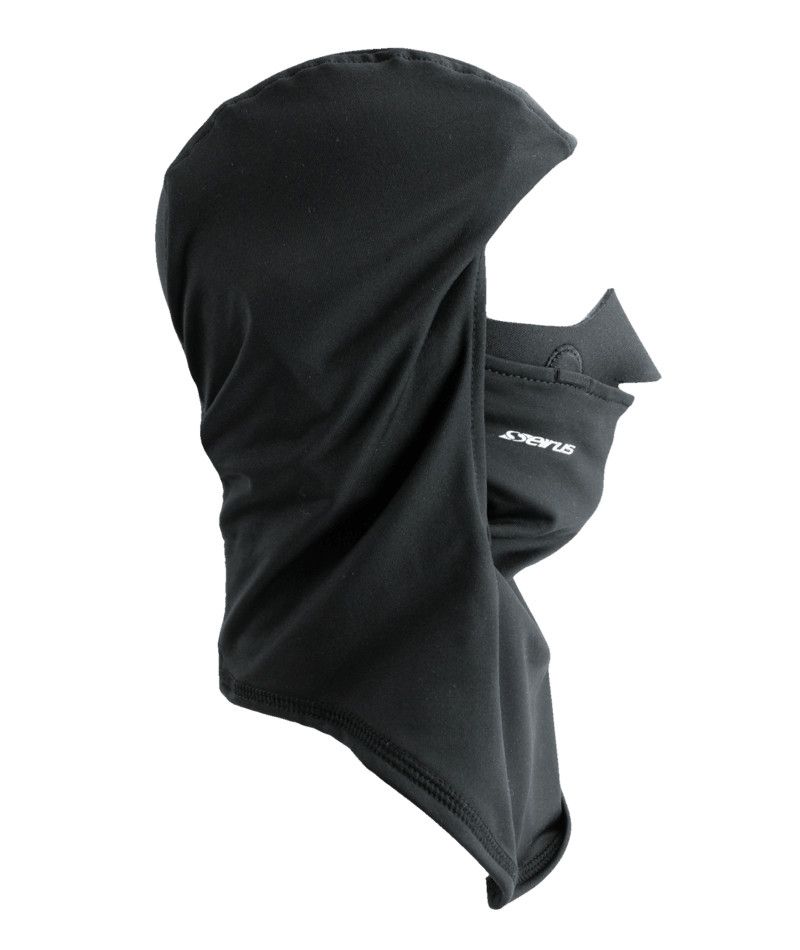 MAIN IMAGE OF SEIRUS UNISEX MAGNEMASK™ COMBO HINGED HEADLINER® BALACLAVA IN BLACK S/M WITH PERFECT …