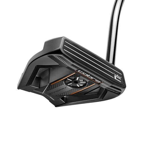 MAIN IMAGE OF COBRA UNISEX VINTAGE STINGRAY SINGLE BEND PUTTER IN RIGHT 34&quot; STEEL WITH SOFT FEEL