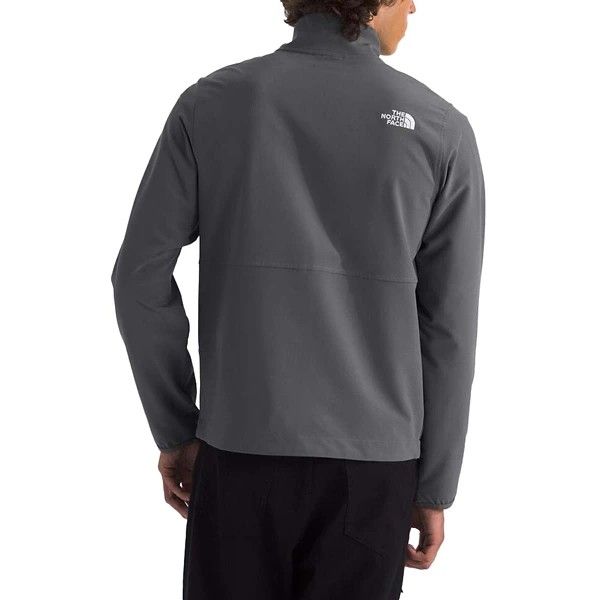 MAIN IMAGE OF THE NORTH FACE MENS WILLOW STRETCH WINDBREAKER JACKET IN SMOKED PEARL/NPF SMALL