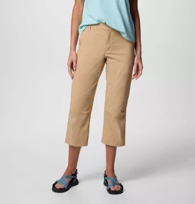 MAIN IMAGE OF COLUMBIA WOMENS LESLIE FALLS™ II CAPRI IN CANOE 2 WITH UPF 50
