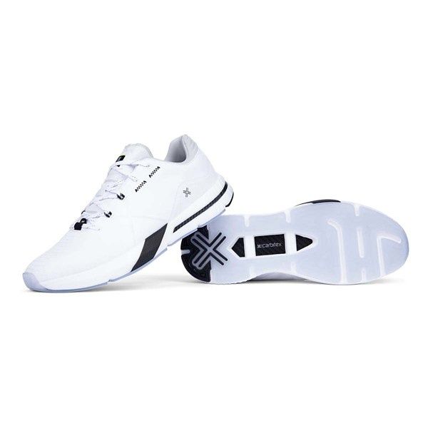 MAIN IMAGE OF PAYNTR MENS TRAINER X 001 GOLF SHOES IN WHITE/WHITE/BLACK 9.5 WITH FLEXIBILITY