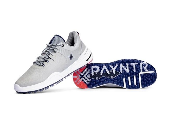 MAIN IMAGE OF PAYNTR MENS X 002 LE GOLF SHOES IN GRAY/NAVY/WHITE 9 WITH WATER RESISTANCE
