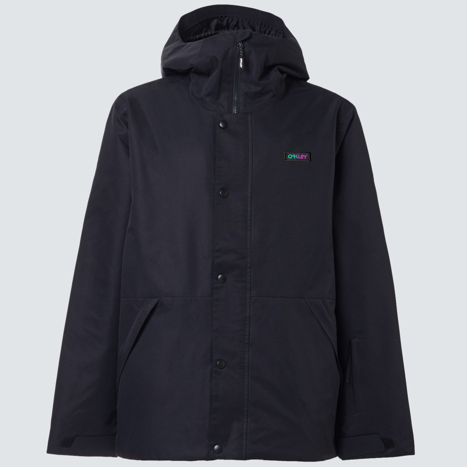 OAKLEY MENS RANGE RC JACKET WINTER JACKET 24, Color: BLACKOUT, Size: SMALL