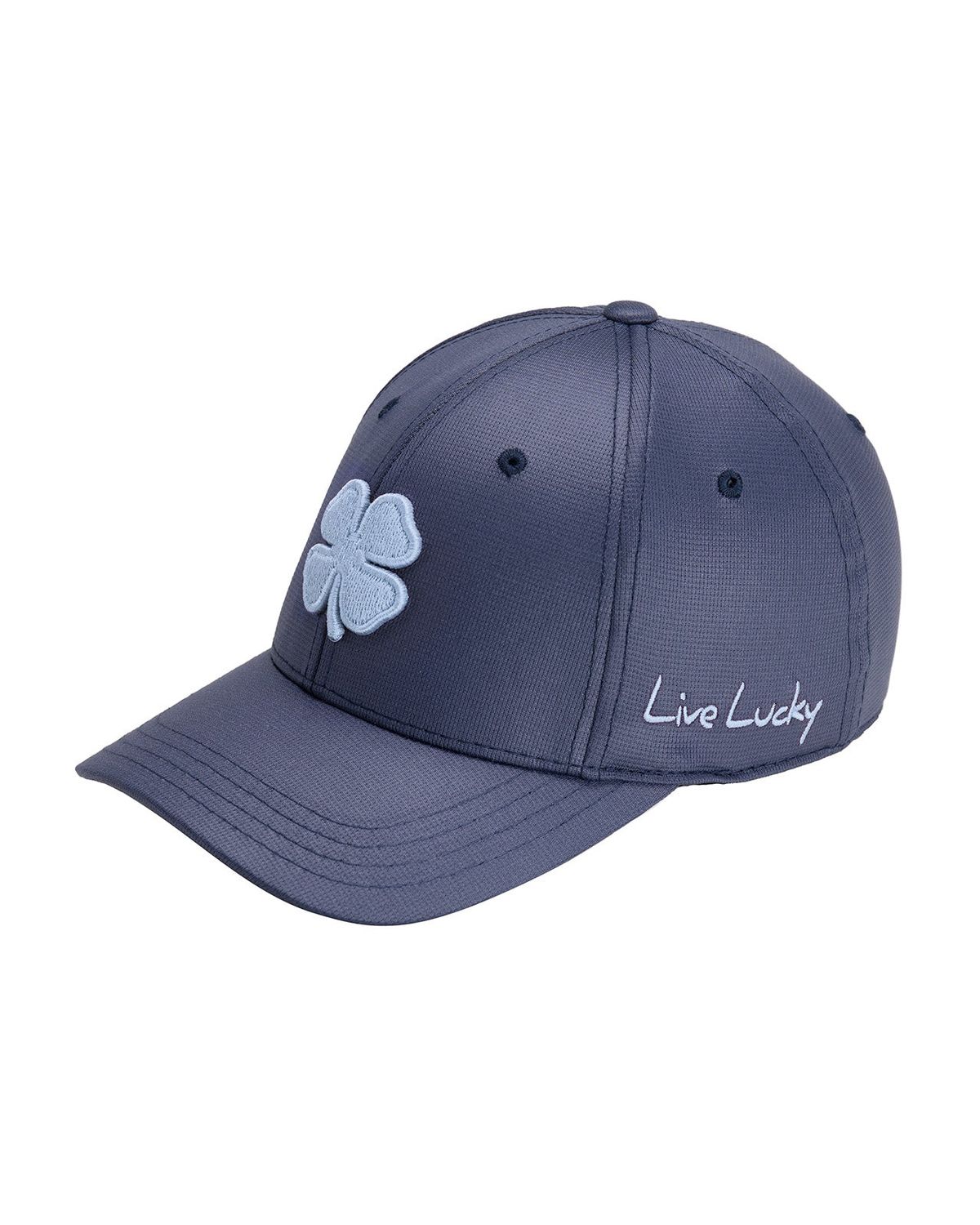 BLACK CLOVER MENS SPRING LUCK H20 HAT 23, Color: DELIRIUM CLOVER/NAVY, Size: L/XL