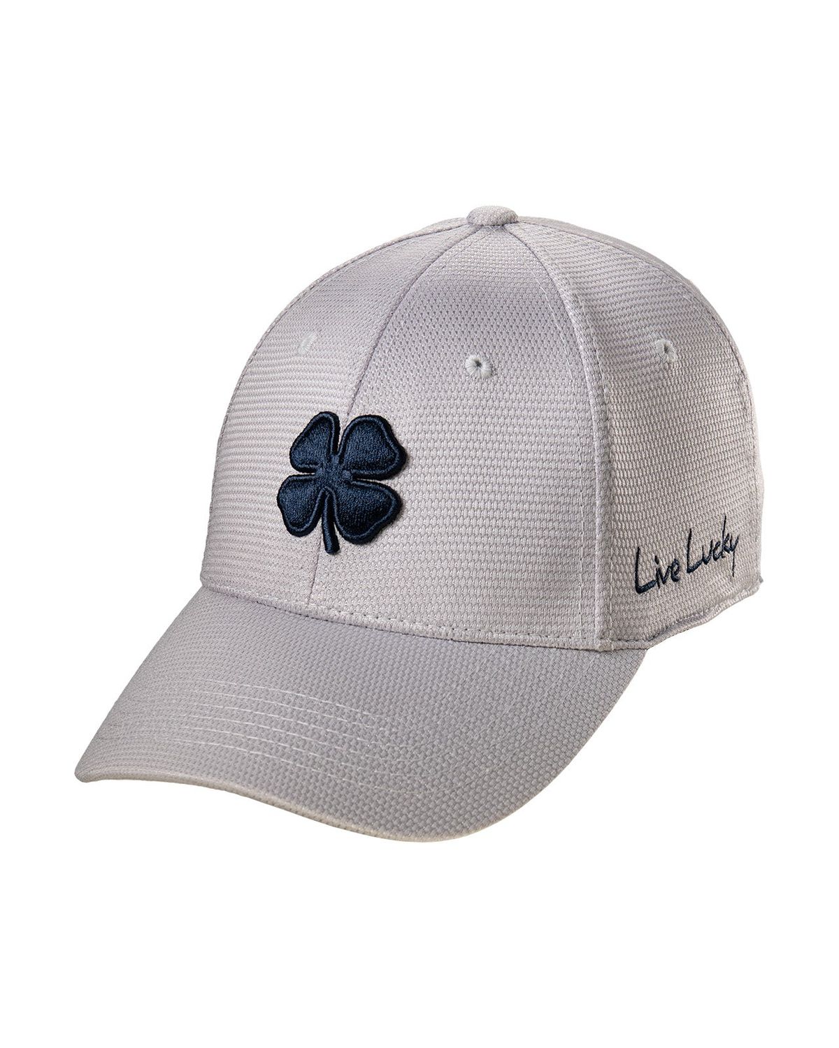 BLACK CLOVER UNISEX SPRING LUCK ADMIRAL HAT 24, Color: SAPPHIRE CLOVER/SILVER, Size: L/XL