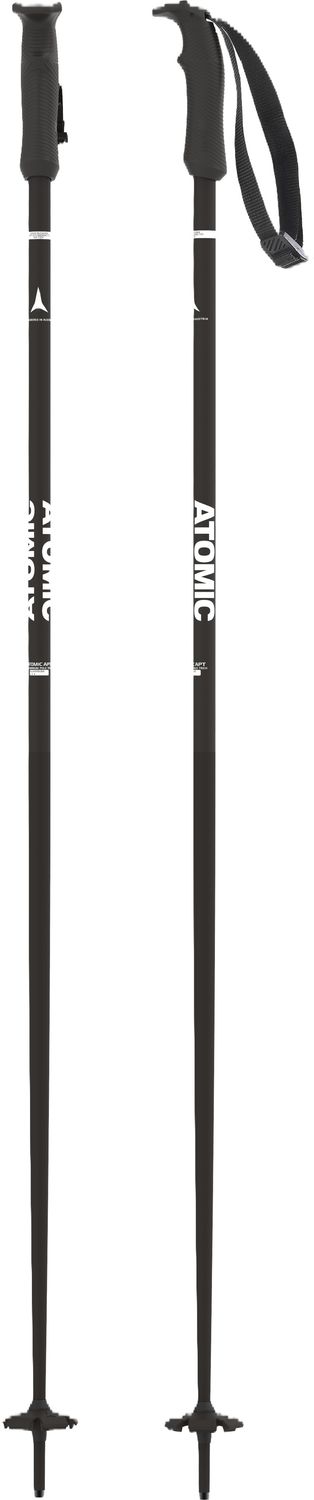 ATOMIC UNISEX AMT DOWNHILL SKI POLE, Color: BLACK, Size: 135CM