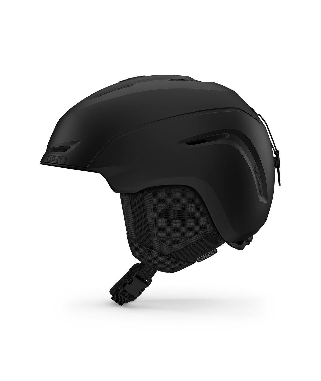 GIRO UNISEX NEO HELMET 25, Color: MATTE BLACK, Size: MEDIUM