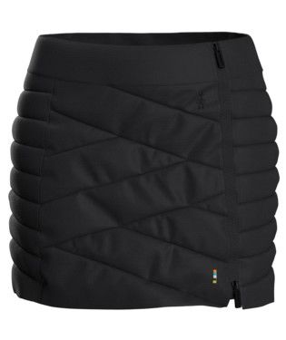 SMARTWOOL WOMENS SMARTLOFT ZIP SKIRT 24, Color: BLACK, Size: XS