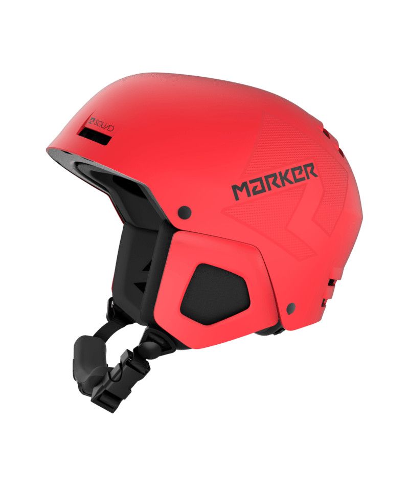 MARKER YOUTH SQUAD JR HELMET 24, Color: RED, Size: MEDIUM