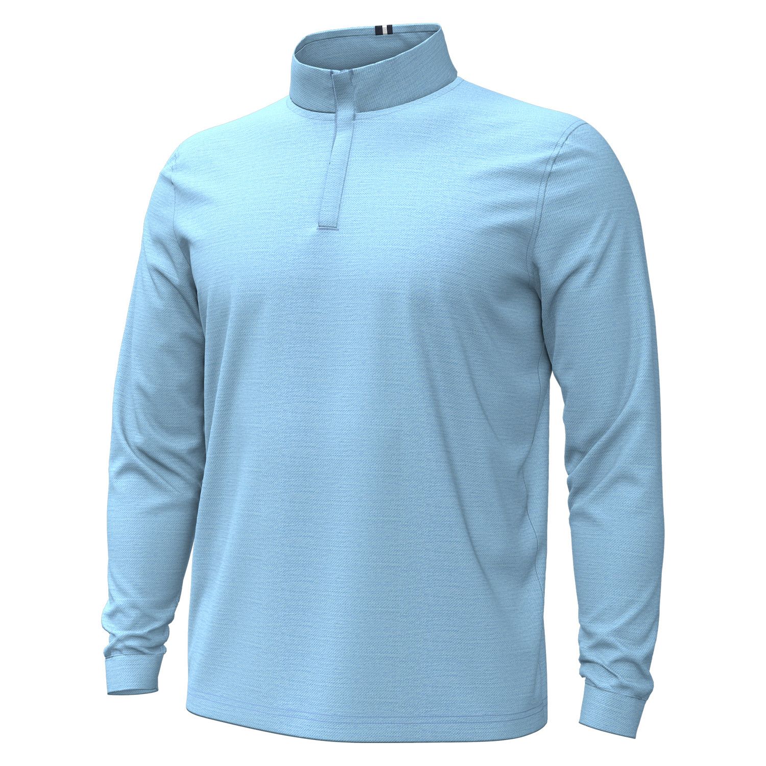 UNDER ARMOUR MENS PLAYOFF 3.0 HEATHER 1/4 ZIP SWEATER 24, Color: HORIZON BLUE, Size: MEDIUM