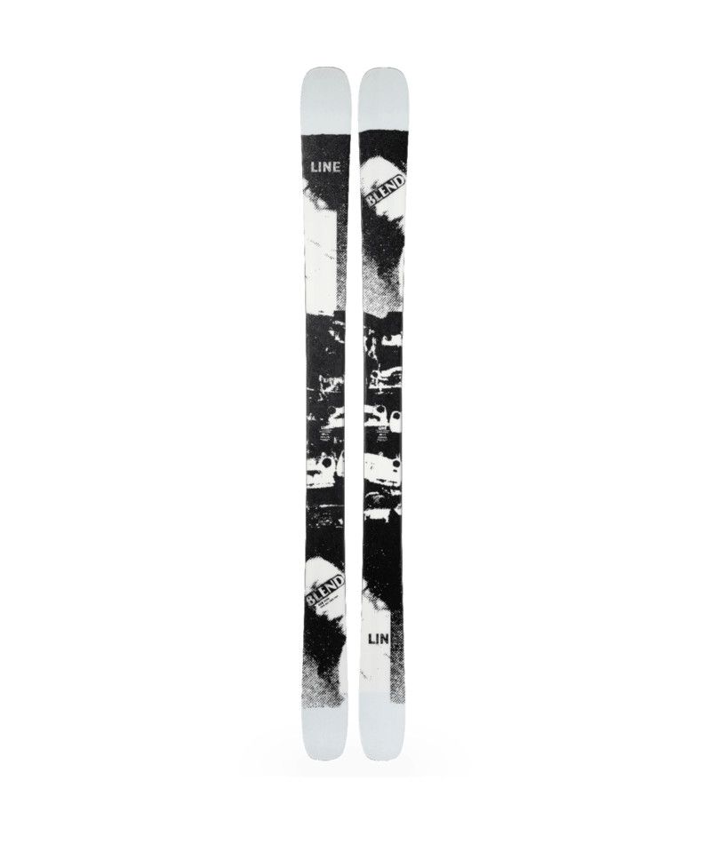 LINE UNISEX BLEND DOWNHILL SKIS 25, Color: WHITE/BLACK, Size: 164