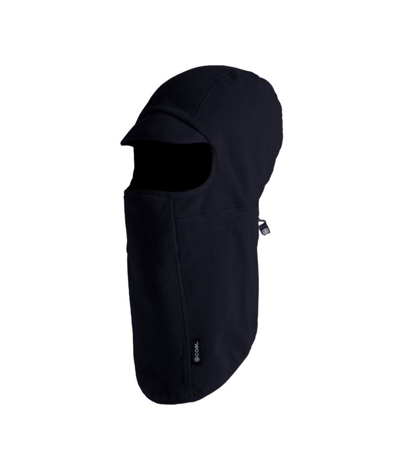 COAL UNISEX ODYSSEY BRIM CLAVA BALACLAVA, Color: BLACK, Size: O/S