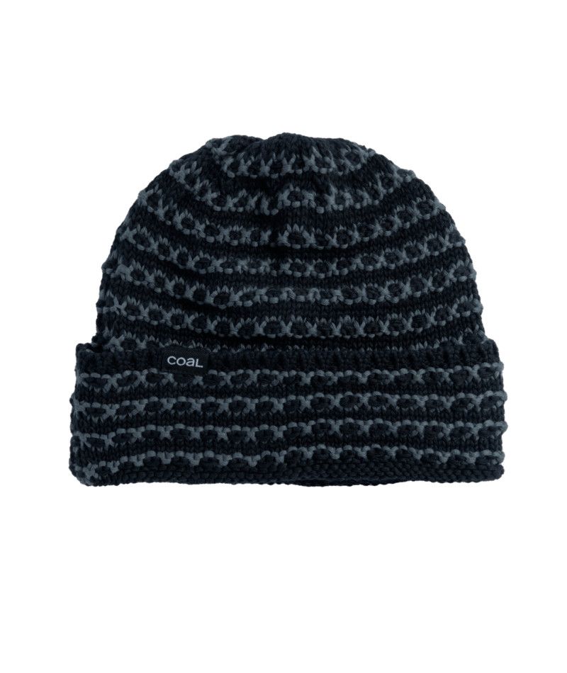 COAL UNISEX STRIA WINTER HAT, Color: GREY/BLACK, Size: O/S