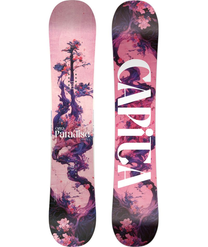 CAPITA WOMENS PARADISE SNOWBOARD 25, Color: MULTI, Size: 139